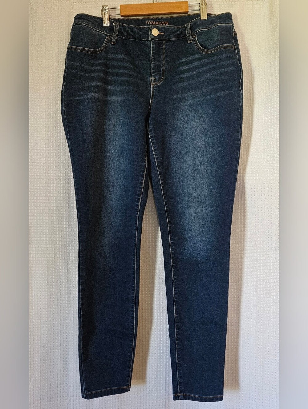 Maurices Mid-Rise Skinny Jeggings Jeans Size Large Long